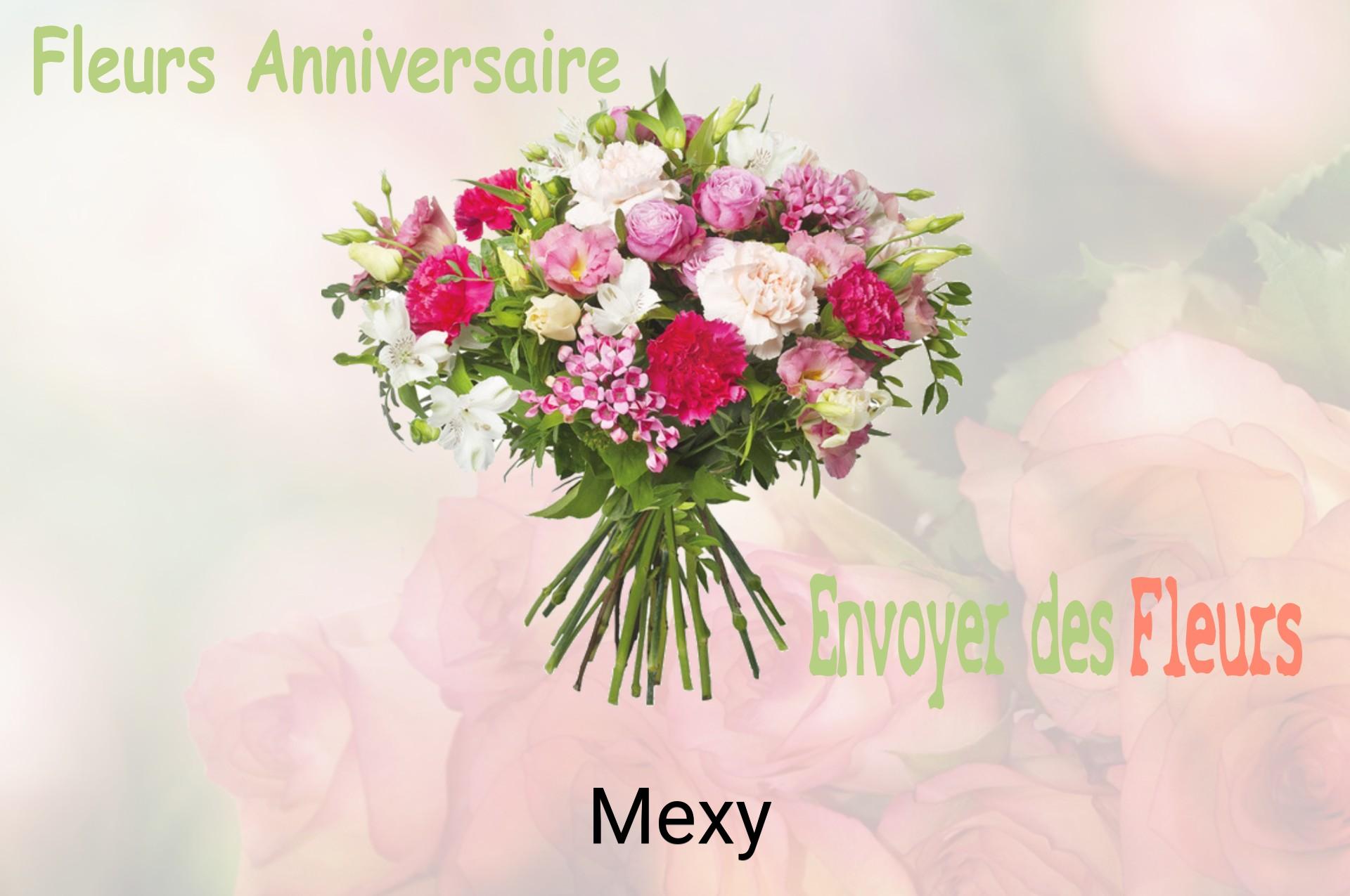 Bouquet de fleurs d’anniversaire livré à Mexy